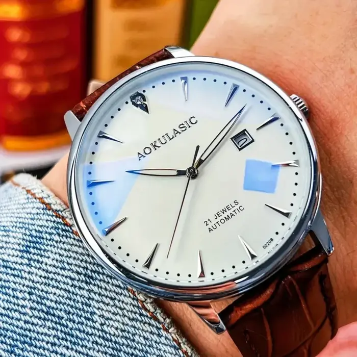 Nouvelle montre mécanique automatique pour hommes
