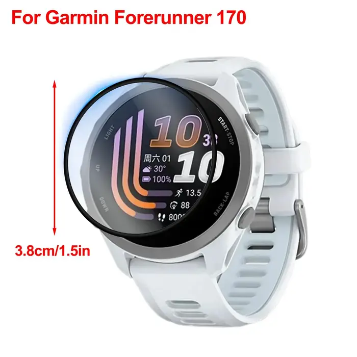 Protecteur d'écran pour montre Garmin Forerunner 70/170