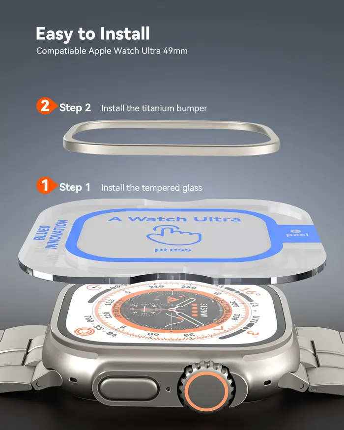 Protecteur d'écran pour Apple Watch Ultra