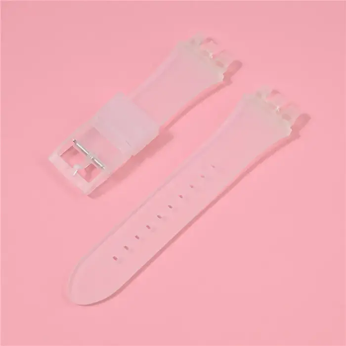 Bracelet de montre en Silicone liquide pour Swatch Scubaqua Series, 21mm, Sport, étanche, plongée, t