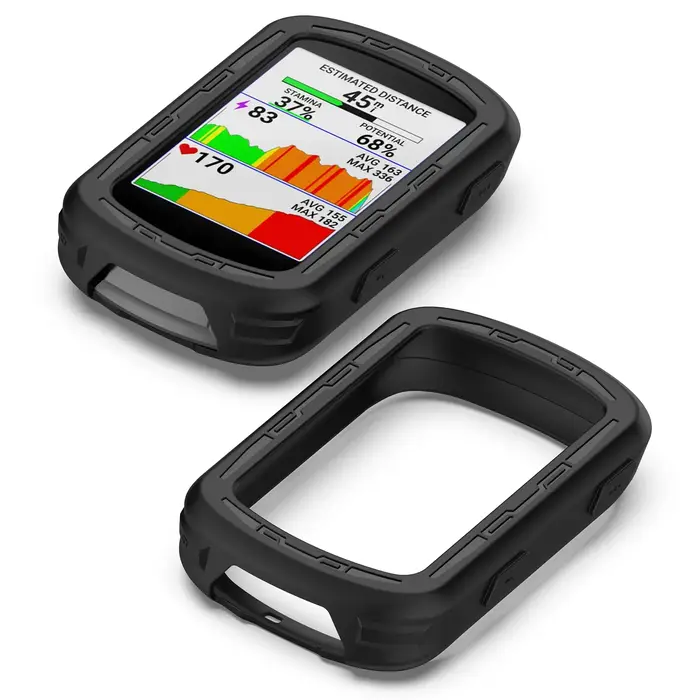 Coque en silicone TPU + 2 pièces en verre trempé pour Garmin Edge 840 540 GPS chronomètre housse de protection 540