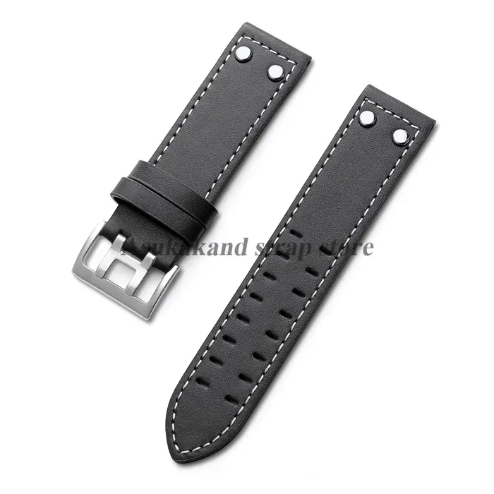 Bracelets de montre en cuir de mode de haute qualité 20mm 22mm pour bracelet