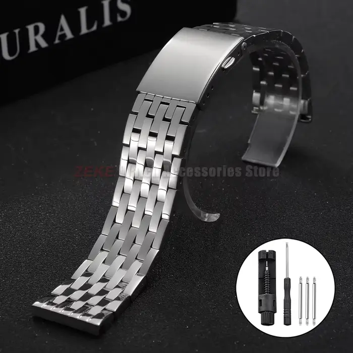 Bracelet de montre de luxe en acier inoxydable massif pour montre Diesel DZ4360 DZ4476/78 DZ4518 DZ4