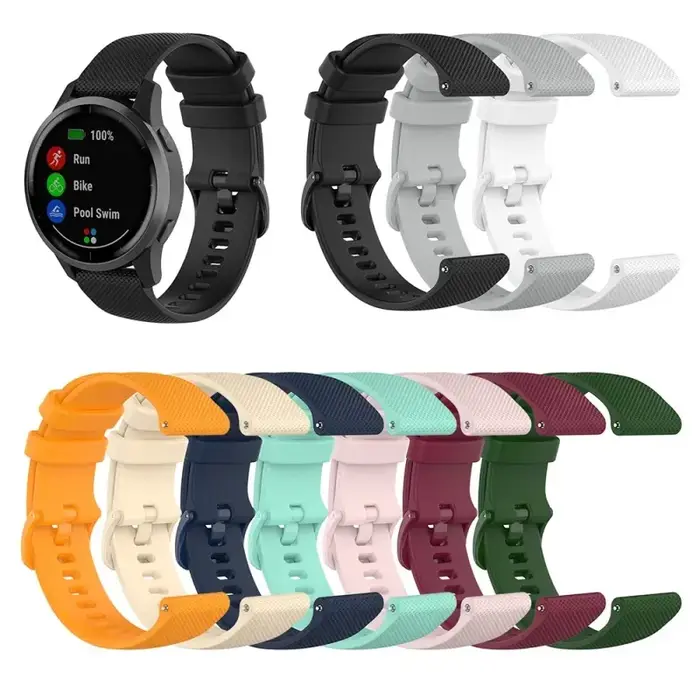 Bracelet de montre en silicone pour Garmin VivomGru