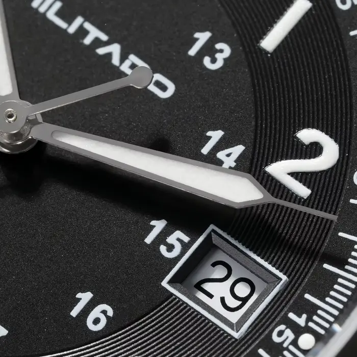 Militado ML08 montre à Quartz Vintage Ronda 515 mouvement Ar saphir miroir 38Mm montre-bracelet Date Super lumineux étanche montres