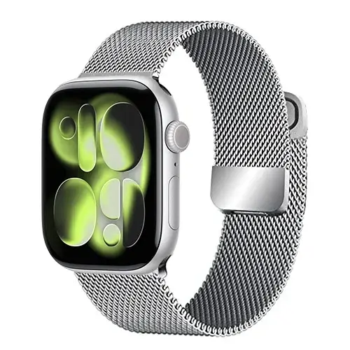 Bracelet milanais pour Apple Watch série 11 10 46mm 42mm 9 8 7 45mm 41mm Ultra 3 2 49mm Bracelet iWa