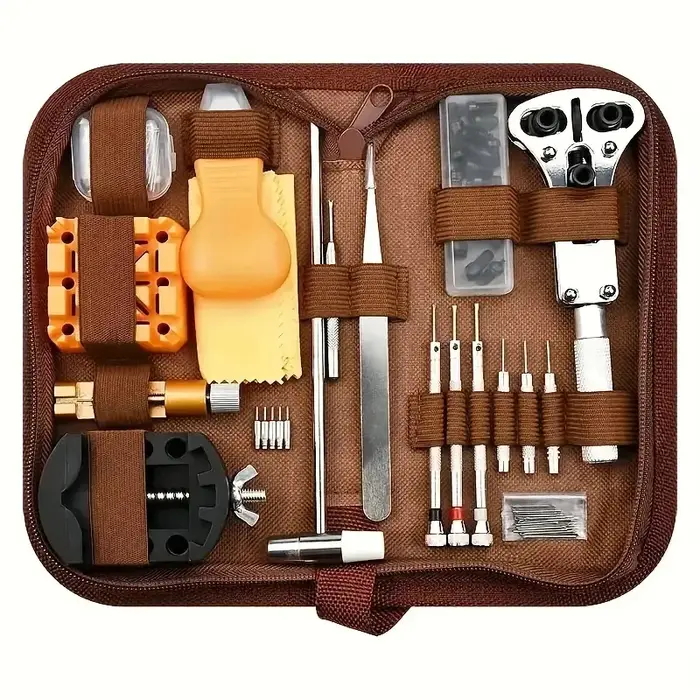168 Kit de réparation de montres-Kit de tige de démontage et d'ouverture de boîtier, adapté à la rép
