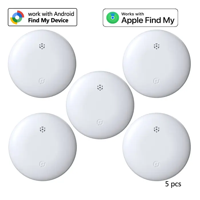 Mini traceur GPS double système pour Apple Find My/Android Google