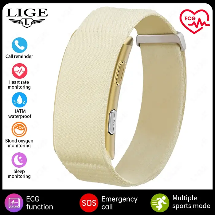 ECG montre intelligente hommes fréquence cardiaque pression artérielle Bracelet de santé bracelets intelligents bande de sport Fitness Tracker femmes Smartwatch 2026