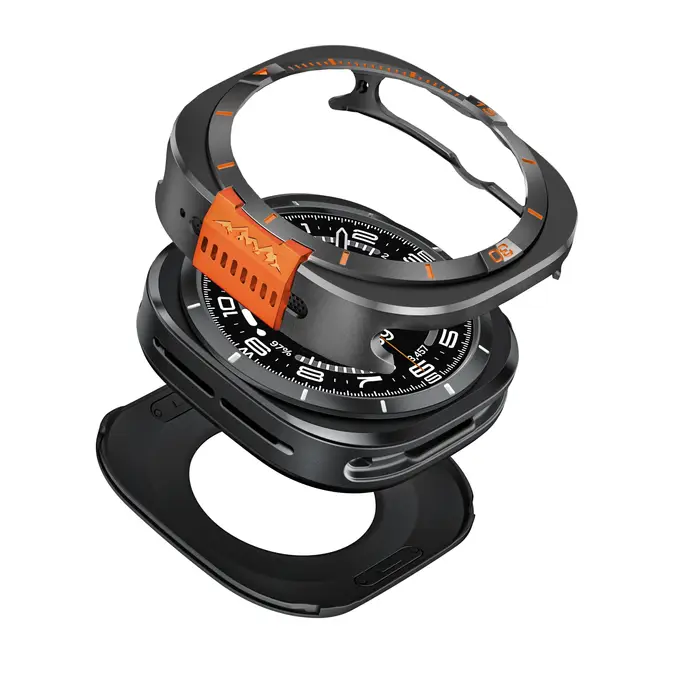 Coque métallique anti-chute pour Samsung Galaxy Watch 8 44mm Ultra 2025 47mm