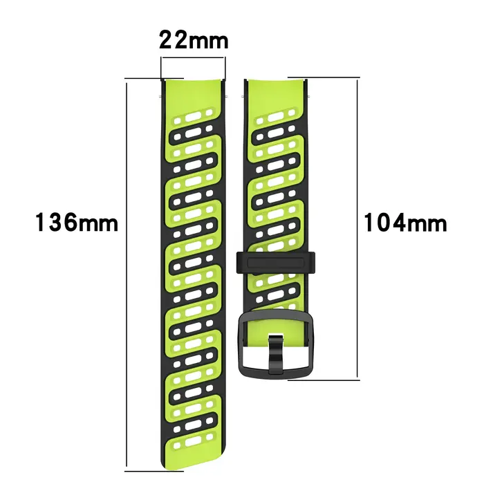 Bracelet de montre en Silicone de mode pour COROS PACE Pro