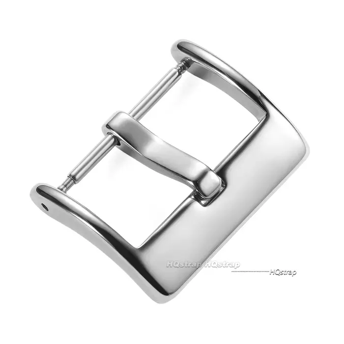 16 18 20 22mm bracelet de montre boucle en métal bracelet solide bouton carré en acier inoxydable ma