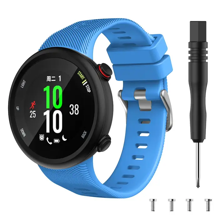 Bracelet en Silicone de haute qualité pour Garmin Swim 2, Bracelet de montre intelligente, Bracelet 