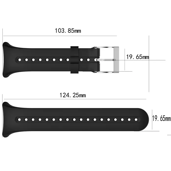 Bracelet de montre en Silicone pour Garmin Swim