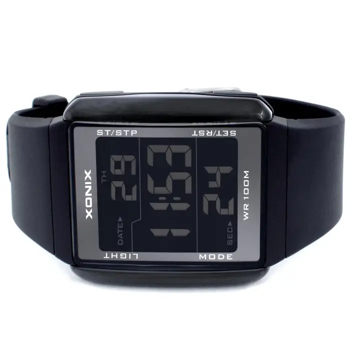 XONIX hommes montres de sport étanche 100m en plein air amusant multifonction Montre numérique natation course LED