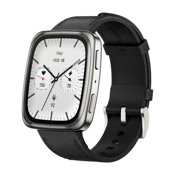 Montre connectée Amazfit Active 2 Square Premium, jusqu'à 10 jours d'autonomie, plus de 160 modes d'