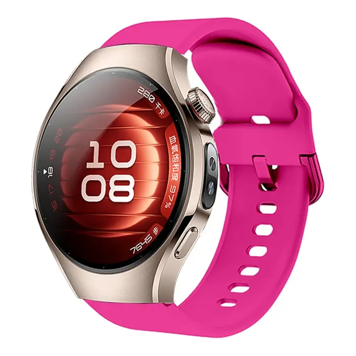 Bracelet en Silicone 18mm boucle colorée pour Huawei montre Gt4 41mm