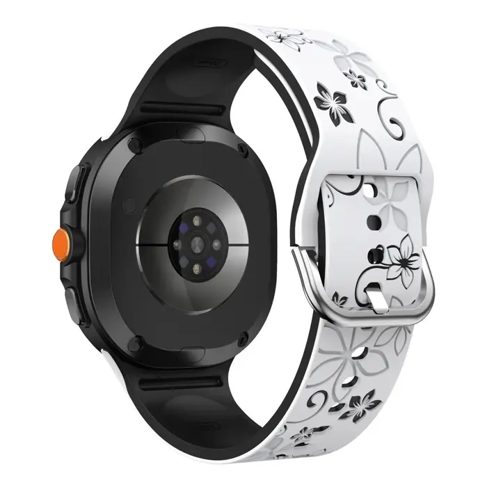Bracelet classique en Silicone gravé pour Samsung Galaxy Watch 8/8