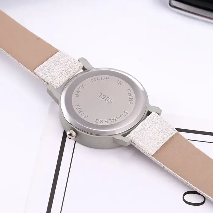 Vintage femmes montres bracelet en cuir décontracté Quartz montre-bracelet