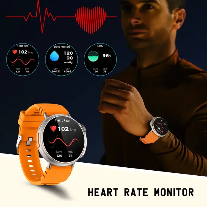Montre connectée Ultra avec écran HD de 1