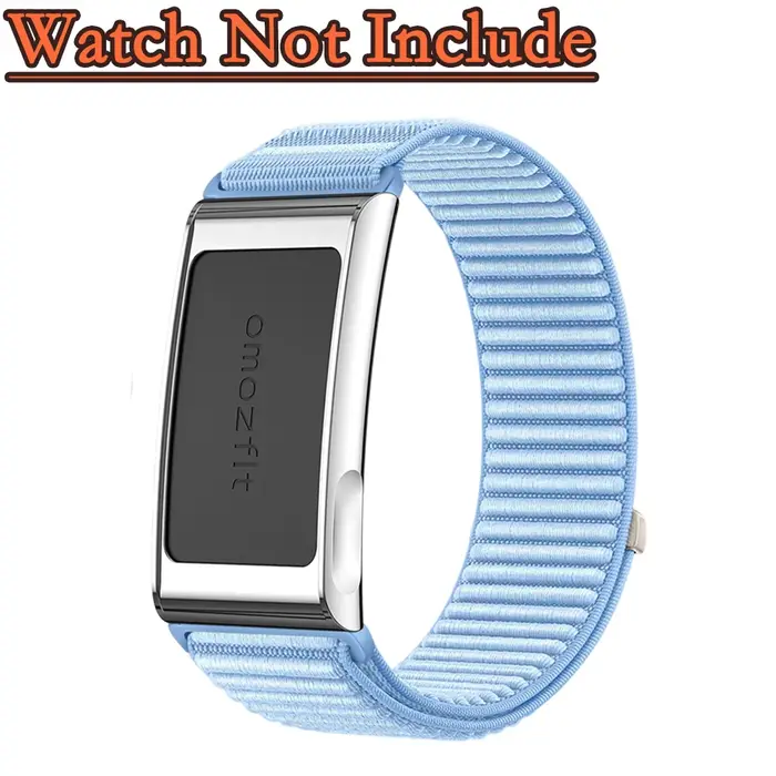 Compatible avec la montre intelligente Amazfit Helio, bracelet en nylon 2 pièces + cadre de protecti