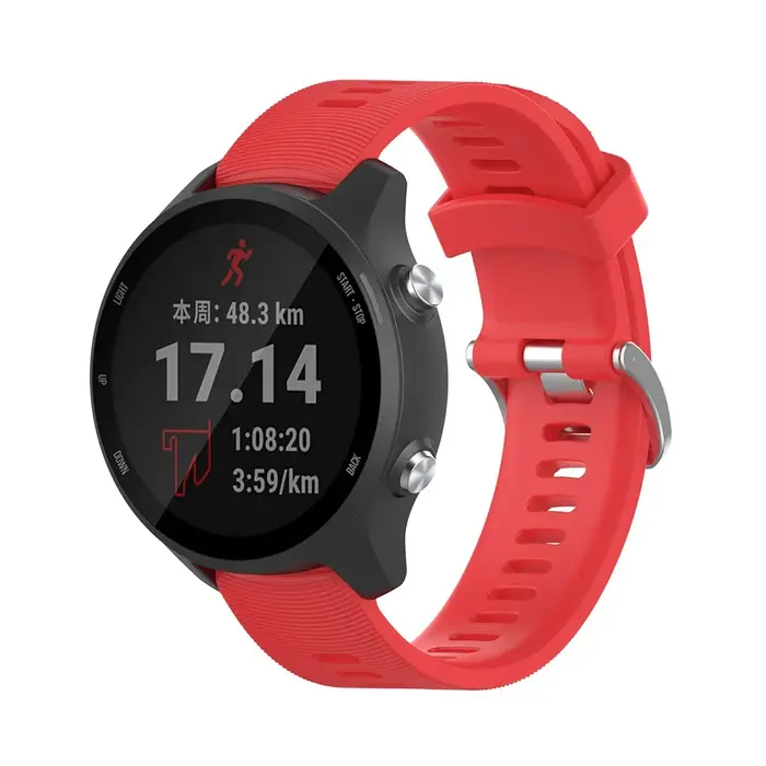 Ifata – Bracelet de Sport en Silicone, 20mm, pour Garmin Forerunner 245 645 245M Vivoactive 3 Smart Watch, accessoires