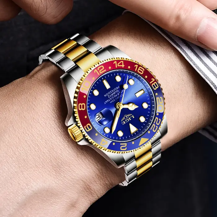 Montre de plongée LIGE pour homme