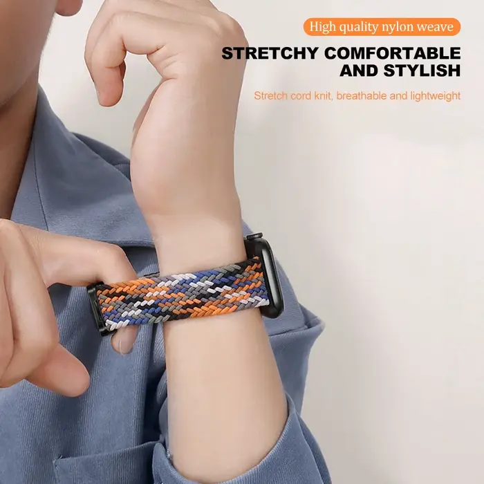 Bracelet tressé pour Apple Watch