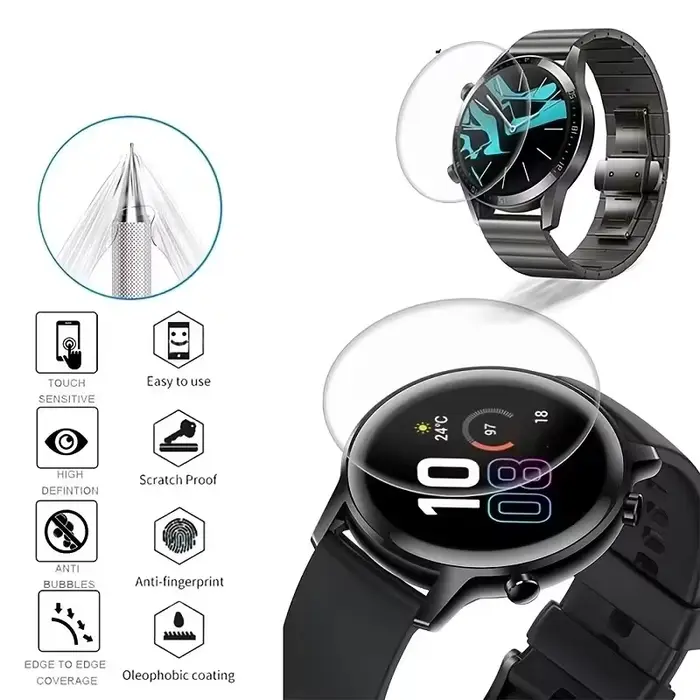 Film Hydrogel pour montre intelligente Garmin Vivoactive 6/5/4/4s Venu3/3s/2s 2Plus