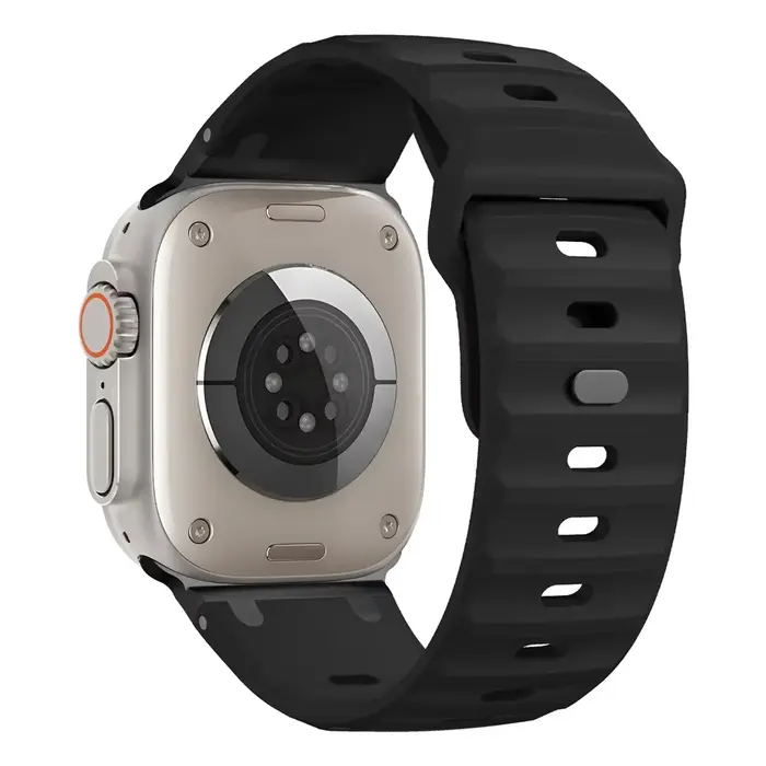 Bracelet en silicone sport pour Apple Watch Ultra 3 49 mm