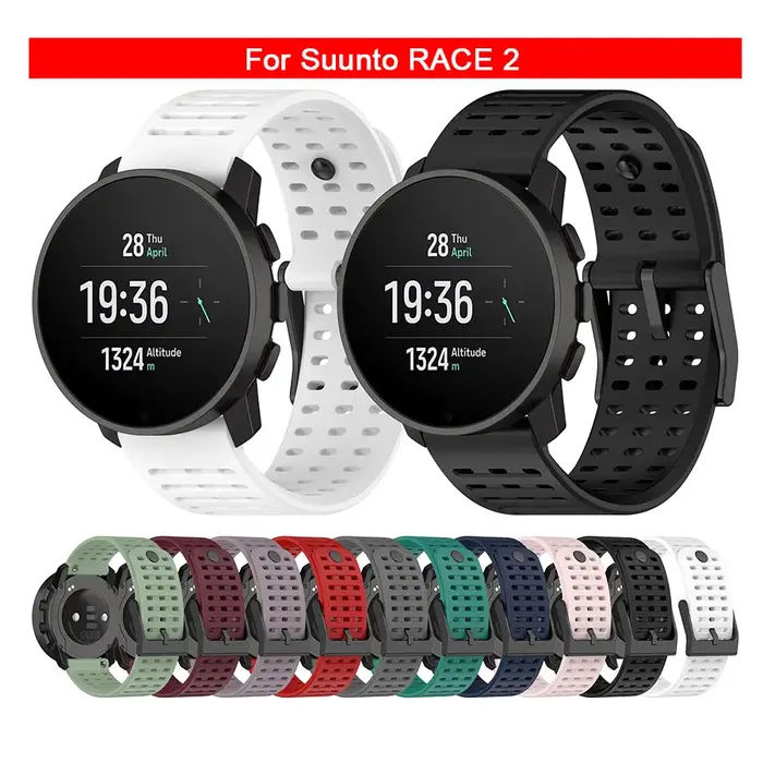 Bracelet en Silicone pour Suunto RACE 2