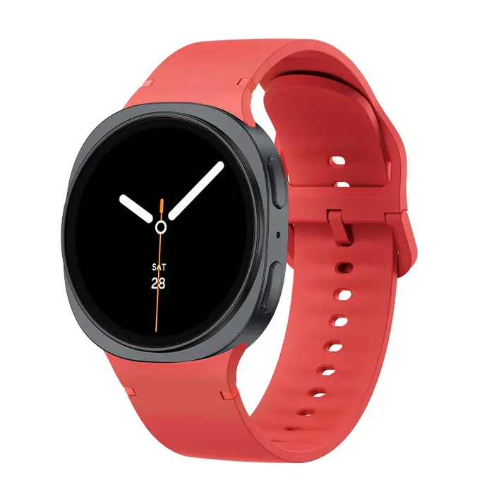 1:1 Bracelet de Sport pour Samsung Galaxy watch 8 44mm 40mm 8 classique 46mm poignet ceinture de remplacement