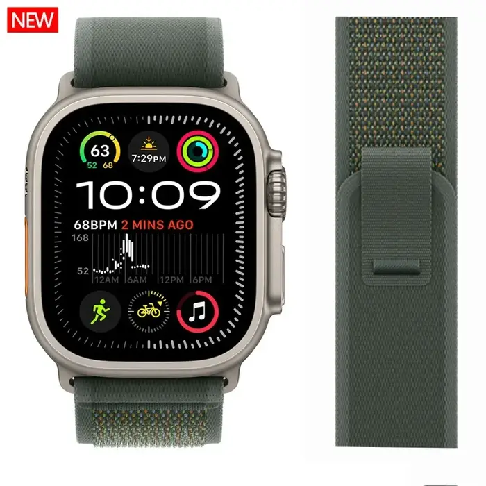 Boucle de sentier pour apple watch ultra 2 bandes 49mm 44mm 40mm 45mm 41mm 42mm 38 bracelet correa iWatch série 7 6 se 8 9 10 46mm sangles