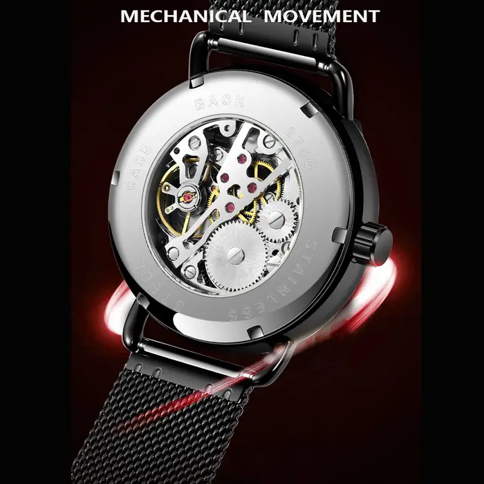 Montre mécanique manuelle pour homme