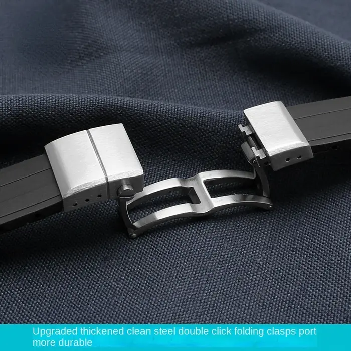 Bracelet de montre en caoutchouc Silicone de haute qualité