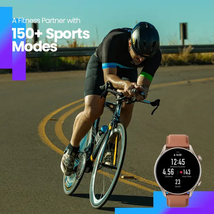 Amazfit-Montre connectée GTR 3 Pro GTR3 Pro GTR-3 46mm, écran AMOLED, application Zepp OS, autonomie