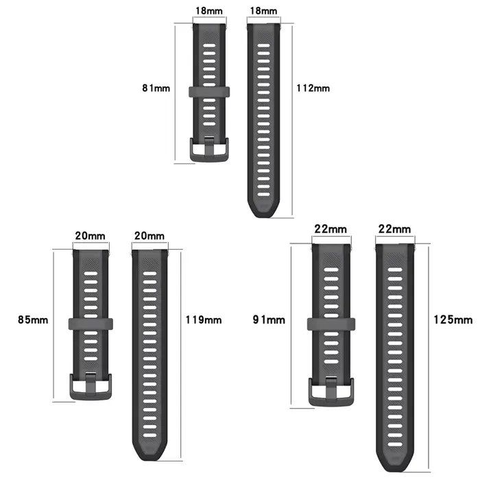 Bracelet de montre intelligente pour Garmin