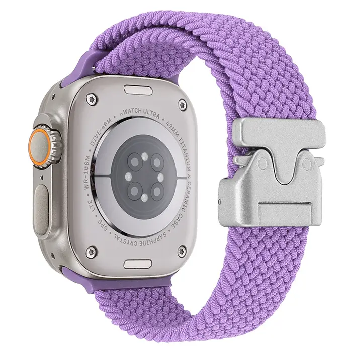 Bracelet tressé en Parachute pour Apple Watch Ultra 3/2, 49mm 46mm 45mm 42mm 44mm 41mm, Bracelet en 