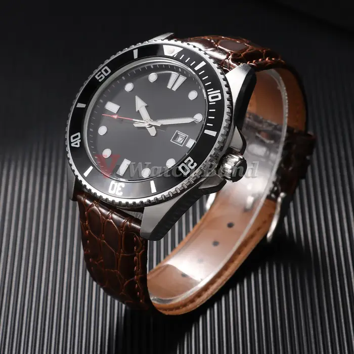 Bracelet de montre à motif crocodile