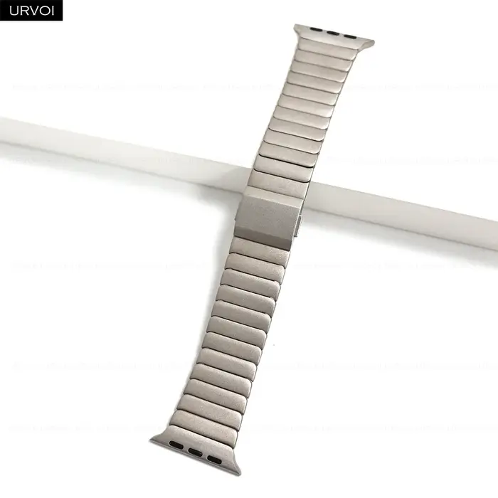Bracelet à maillons URVOI pour Apple Watch Ultra 3 2 bandes Series11 10 9