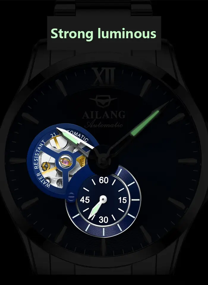 Montre mécanique automatique pour homme