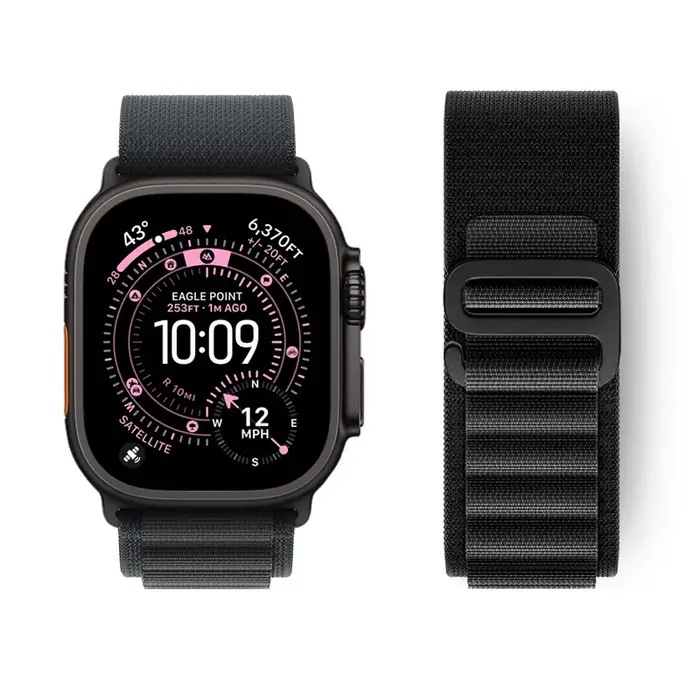 Boucle alpine pour bracelet de montre Apple ultra 3 49mm série 10 9 8 SE3 46mm 42mm 40-44mm 45mm 41mm