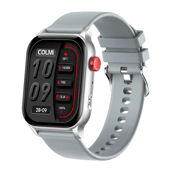 COLMI P78 AMOLED Smartwatch 1.95 ''affichage avec lampe de poche et appels vocaux plus de 100 modes sportifs moniteur