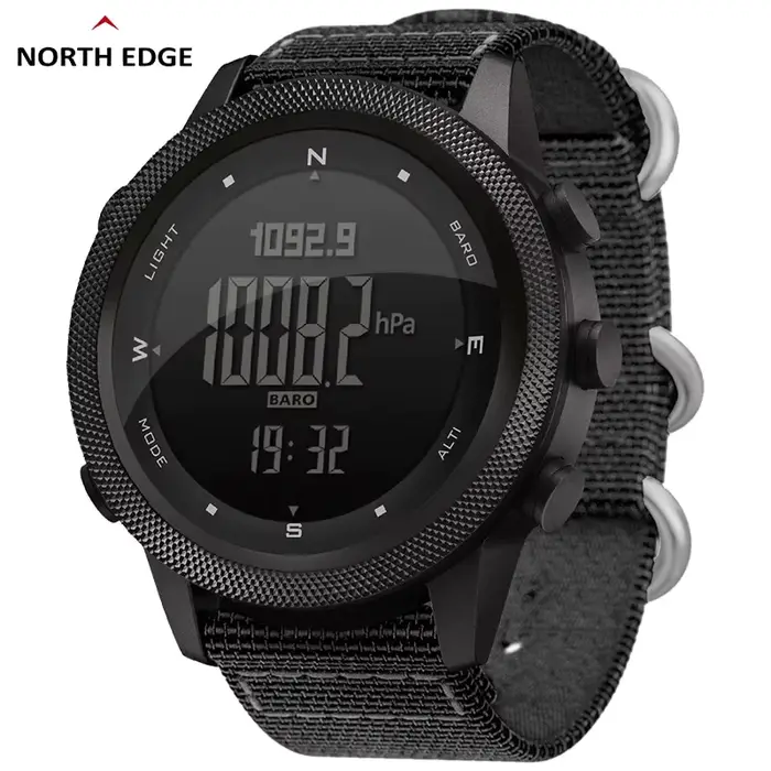 Km TH EDGE-Montre Numérique de dehors de Plein Air pour Homme