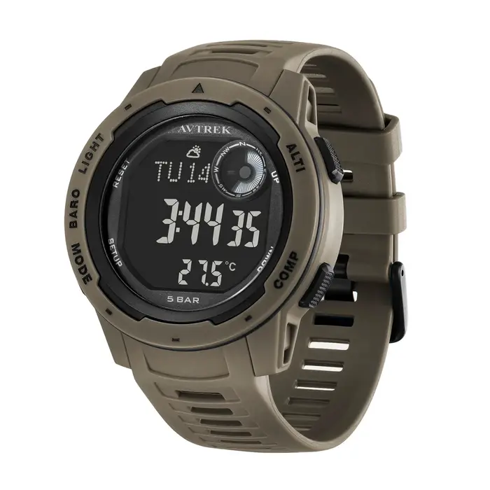 Avtrek-Montres de sport de plein air pour hommes, multi-étanches, numériques Shoous, montres-bracele