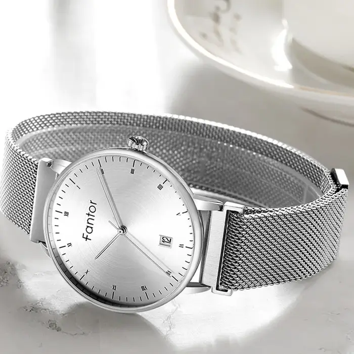 Fantor – montre-bracelet en argent pour femmes