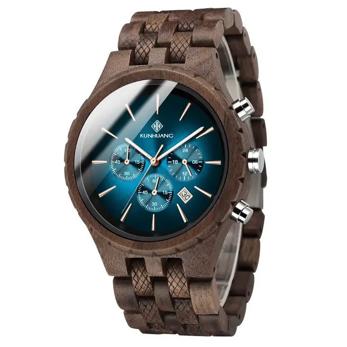Montre en bois pour homme