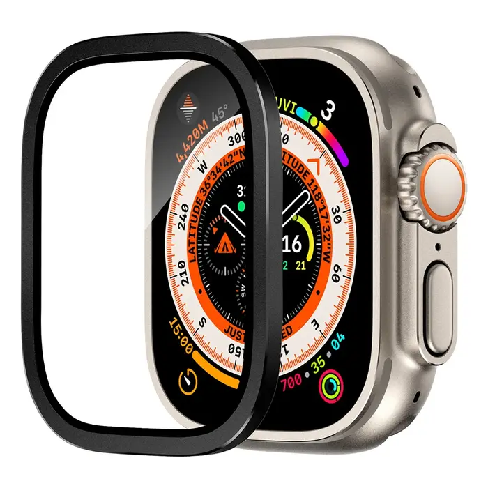 Verre trempé pour Apple Watch Ultra 3 2 49mm ultra2 ultra3 protecteur d'écran anti-rayures HD Film complet pare-chocs