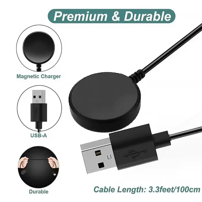 Chargeur de montre Compatible pour Samsung Galaxy Watch 5 Pro 5/4/3 Active 2/1Gear Sport/S3