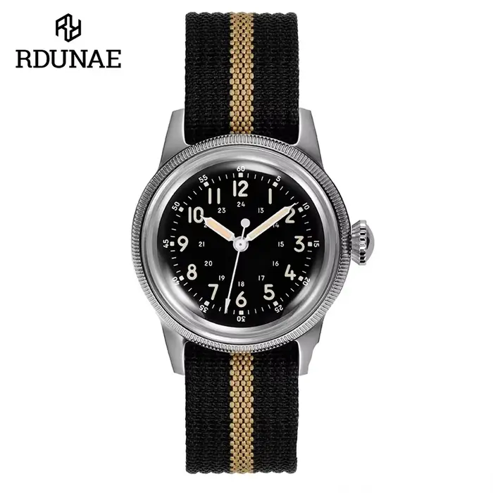 RDUNAE RA01 RA02 RA03 RA05 montre à Quartz K1 cristal minéral acier inoxydable lumineux étanche 5ATM montres pour hommes